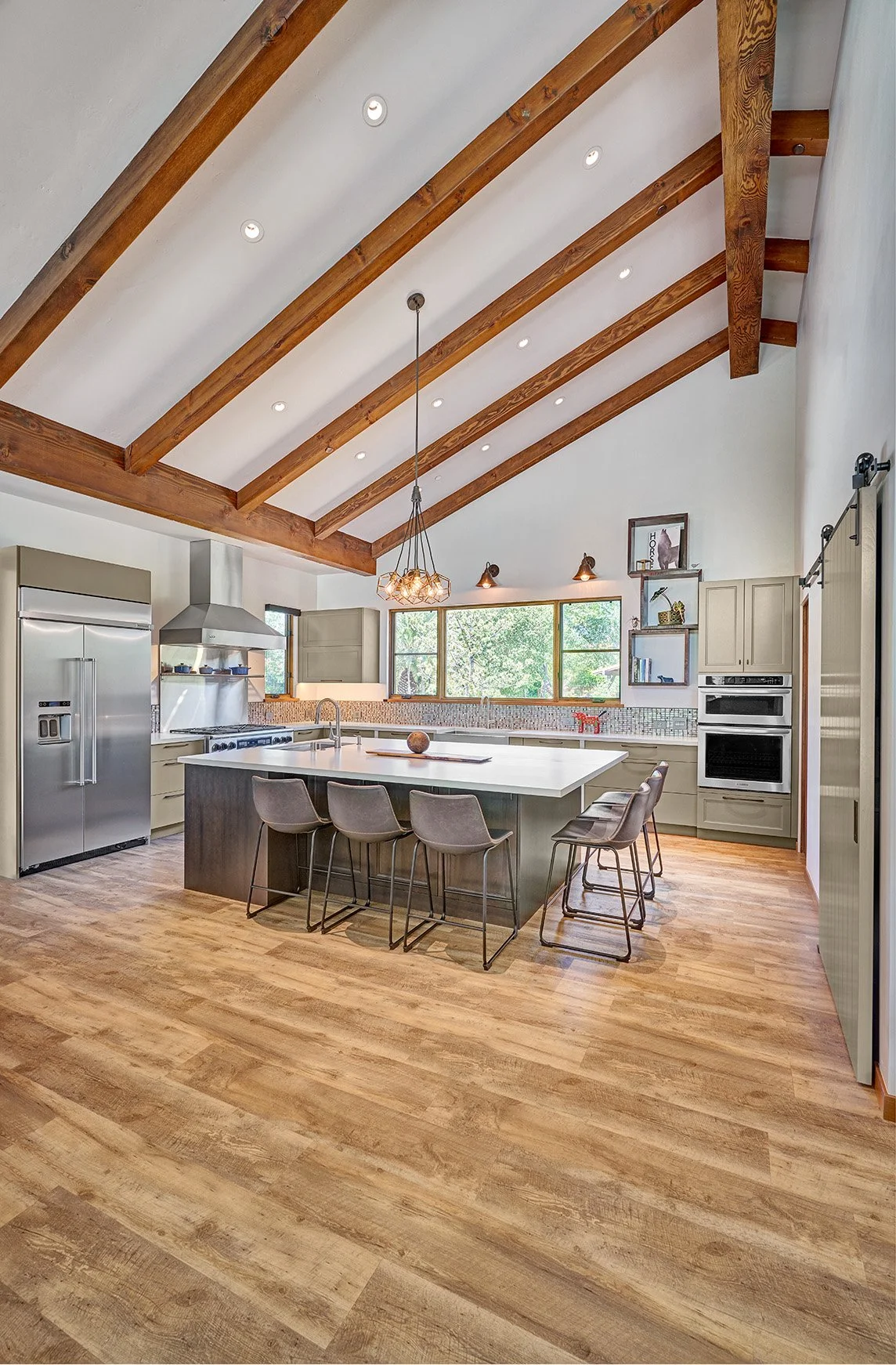 Grand Farmhouse Kitchen