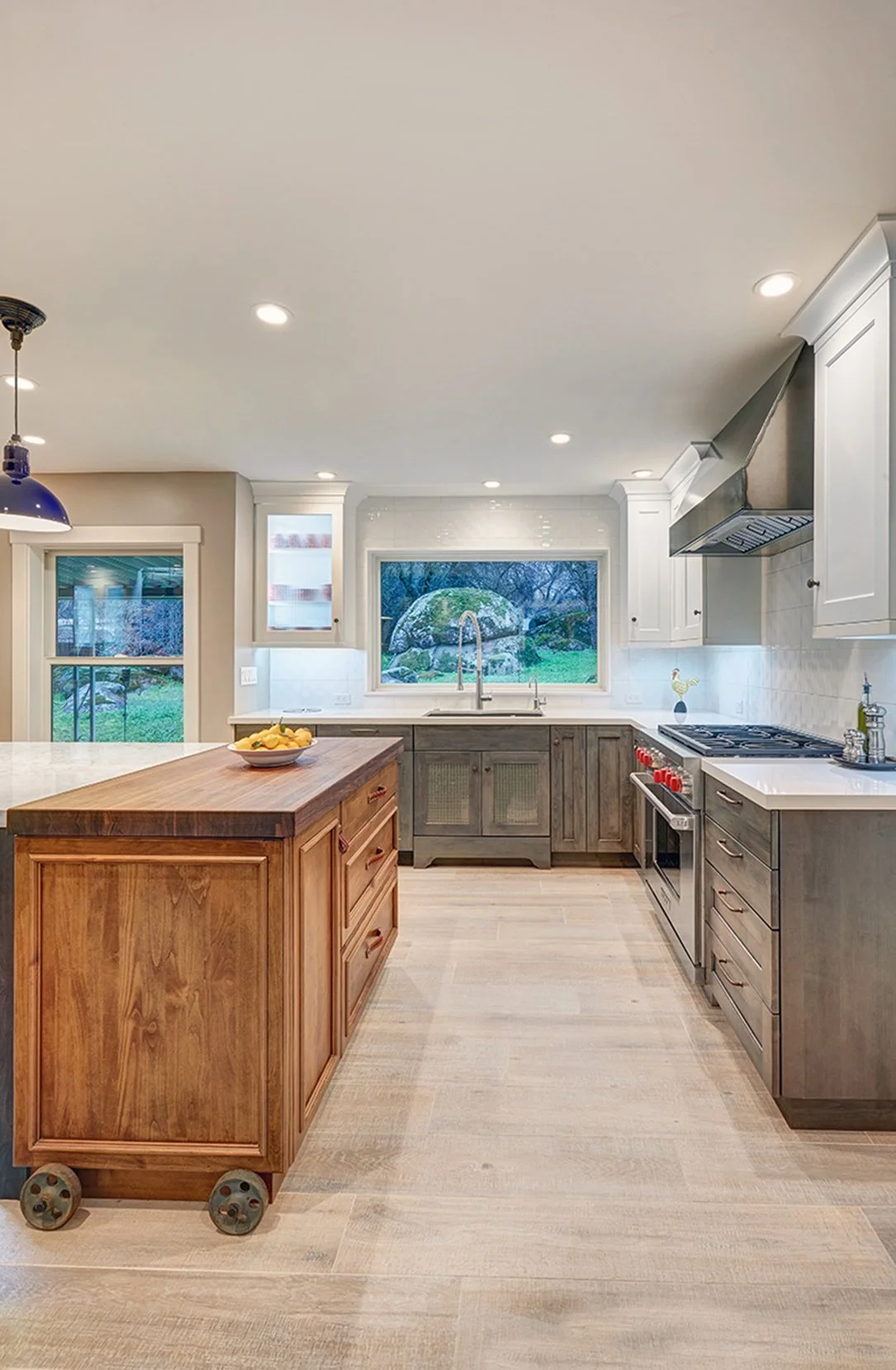 Whole home remodel, modern farmhouse, farmhouse industrial kitchen