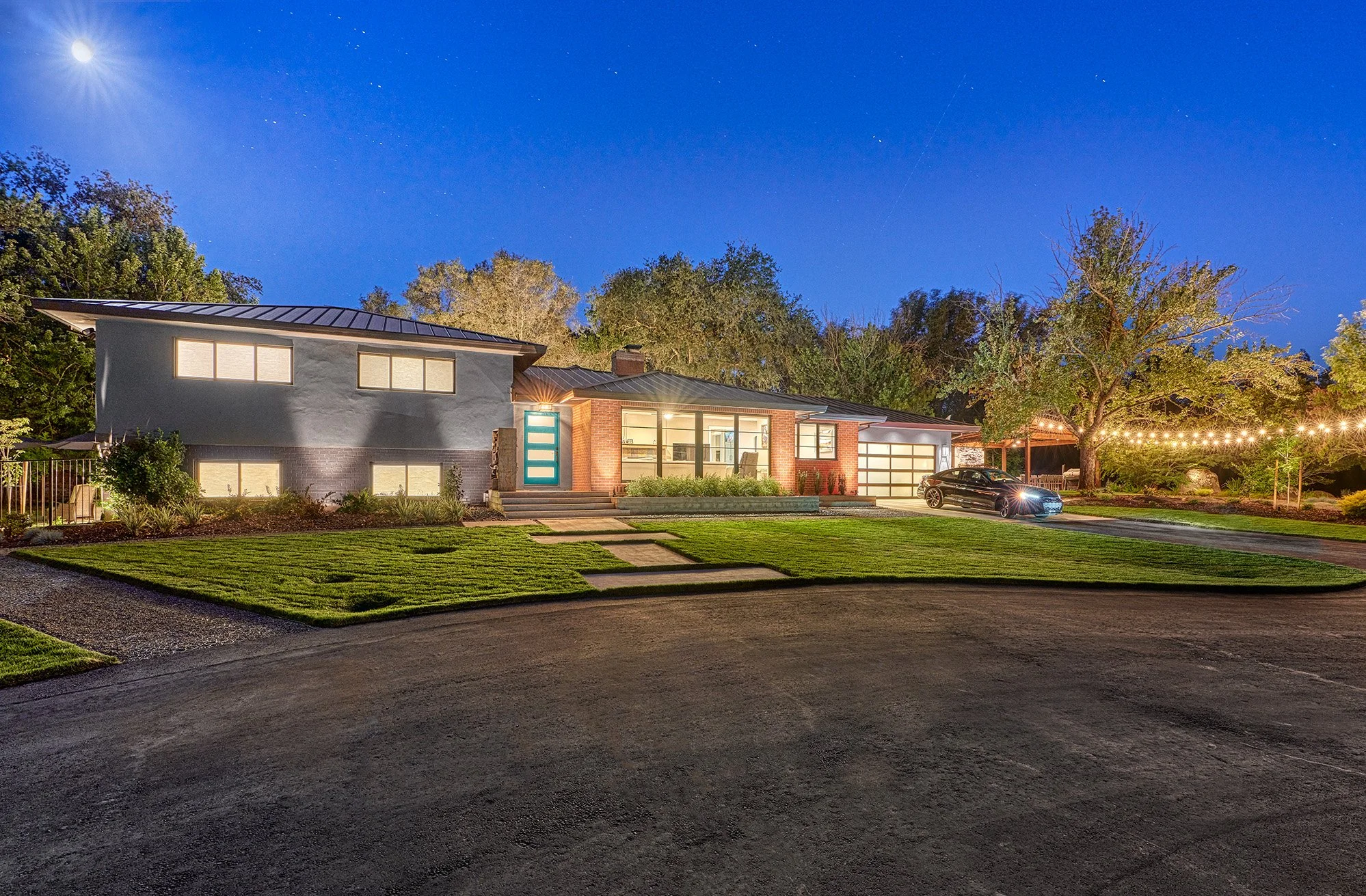 Whole home remodel, modern farmhouse, exterior