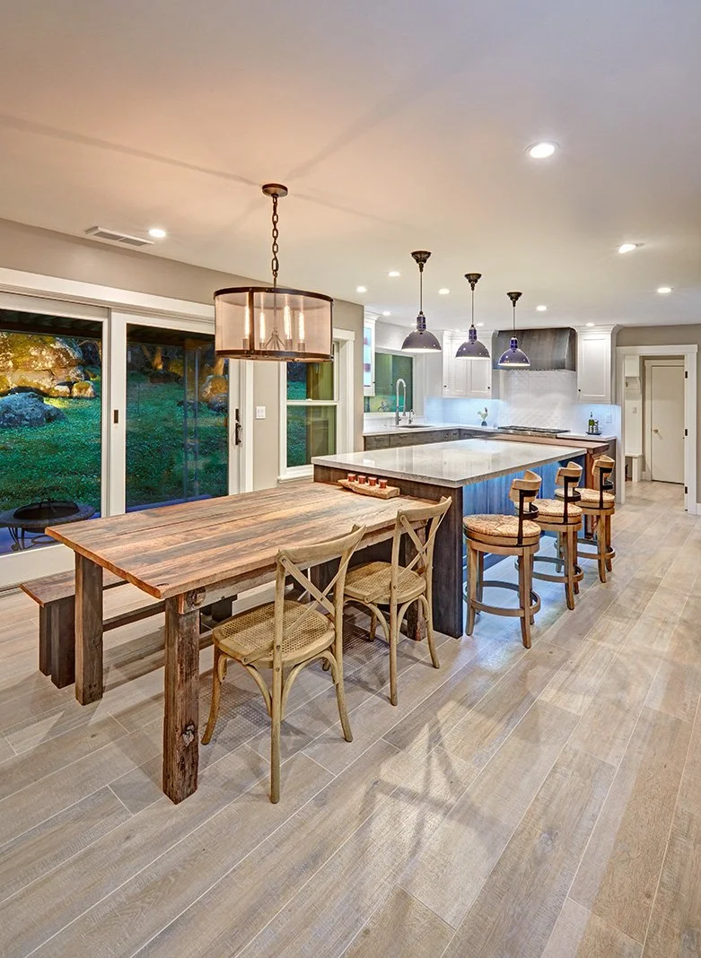 Whole home remodel, modern farmhouse, farmhouse industrial kitchen